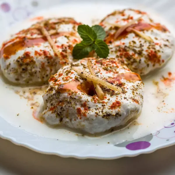 Dahi Vada Thick Curd